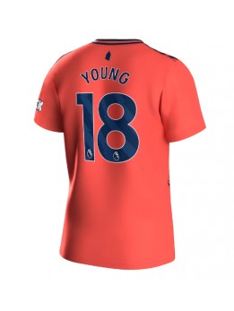 Billige Everton Ashley Young #18 Bortedrakt 2023-24 Kortermet